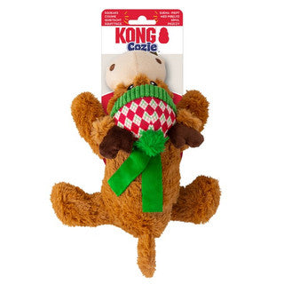 KONG Holiday Dog Toy Cozie Reindeer Medium