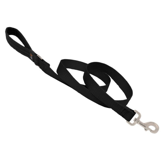 Lupine Pet Dog 6 Ft Long 1 In Leash Basics Black