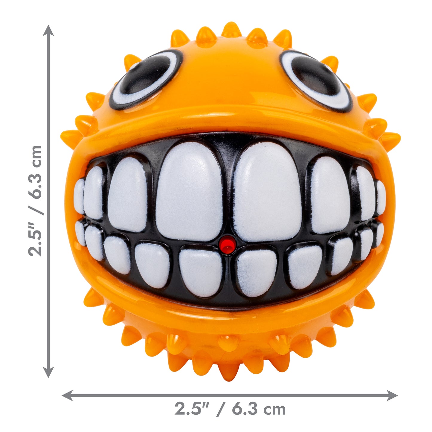 Kong Dog Toy Grinz Puffer Fish Medium