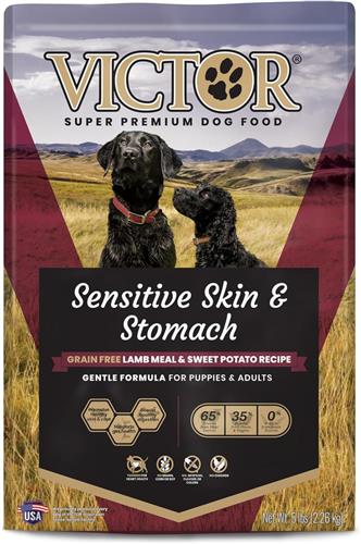 Victor Dog Food Sensitive Skin & Stomach Grain Free Lamb & Sweet Potato, 5lb