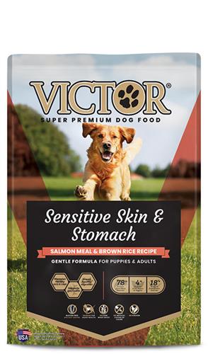 Victor Dog Food Sensitive Skin & Stomach Salmon & Brown Rice 15lb