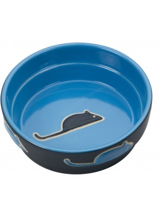 Spot Ethical Pet Cat Dish 5in Fesco Stoneware