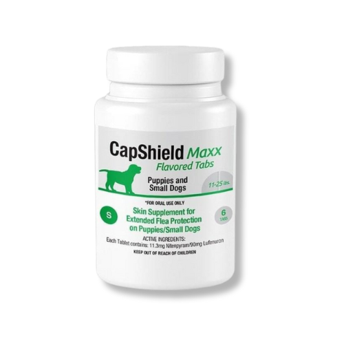 Capshield Maxx Beef Flavored Flea Tablets for Dogs 6ct 11-25lb