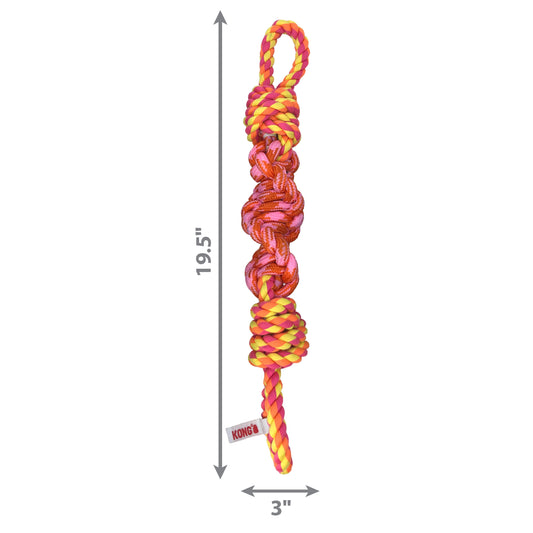 Kong Dog Toy Rope Bunji Medium Assorted