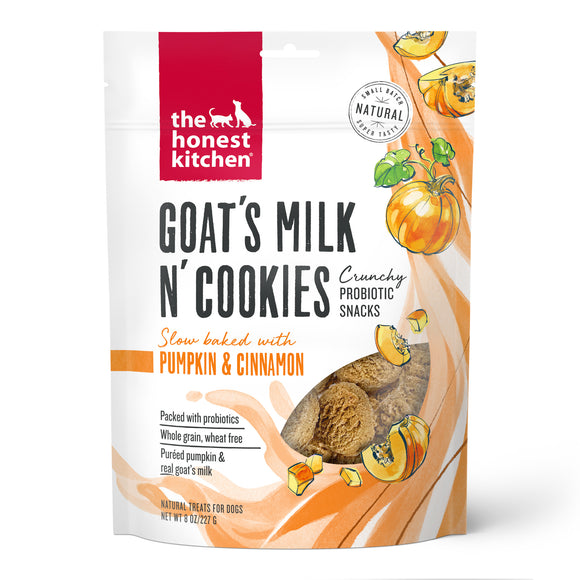 The Honest Kitchen Goat's Milk N' Cookies: Slow Baked with Pumpkin, 8oz