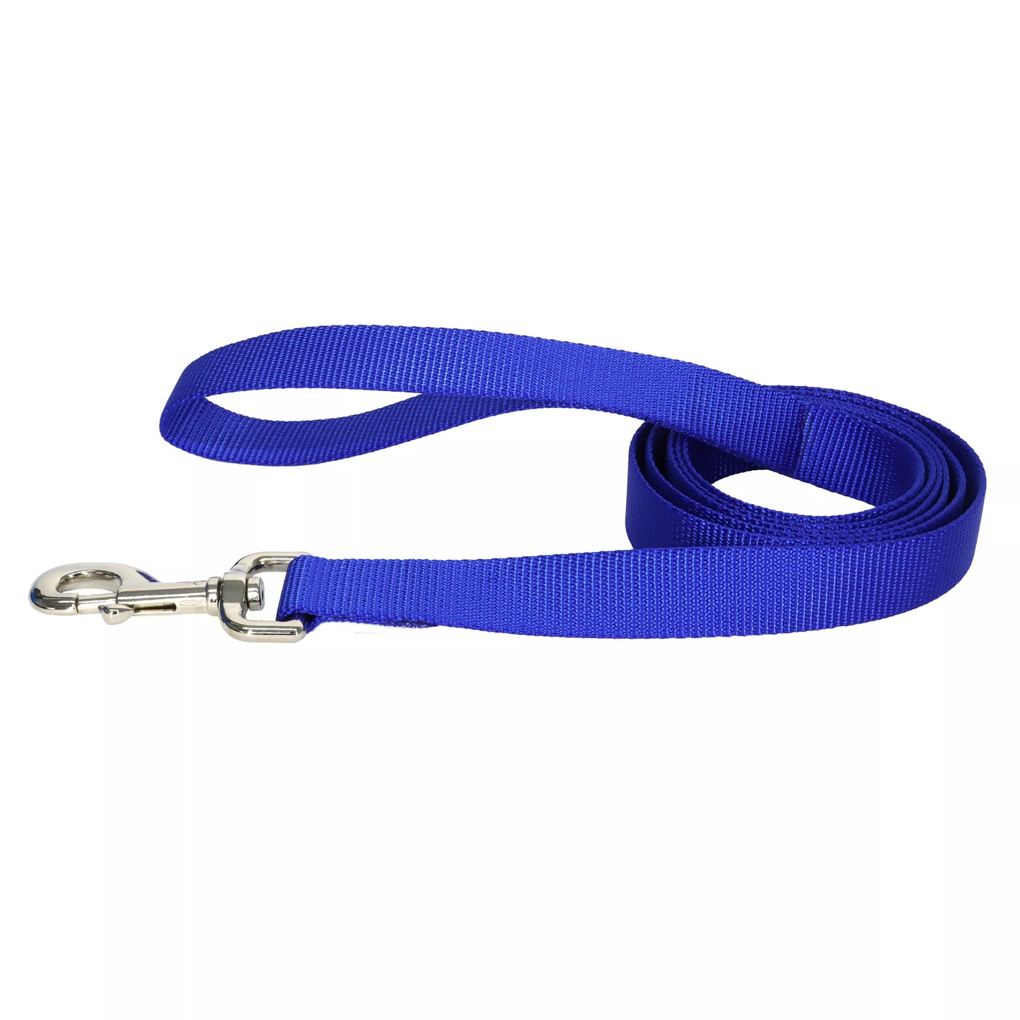 Coastal Single Ply 4ft Long 3/8in Dog Leash Blue