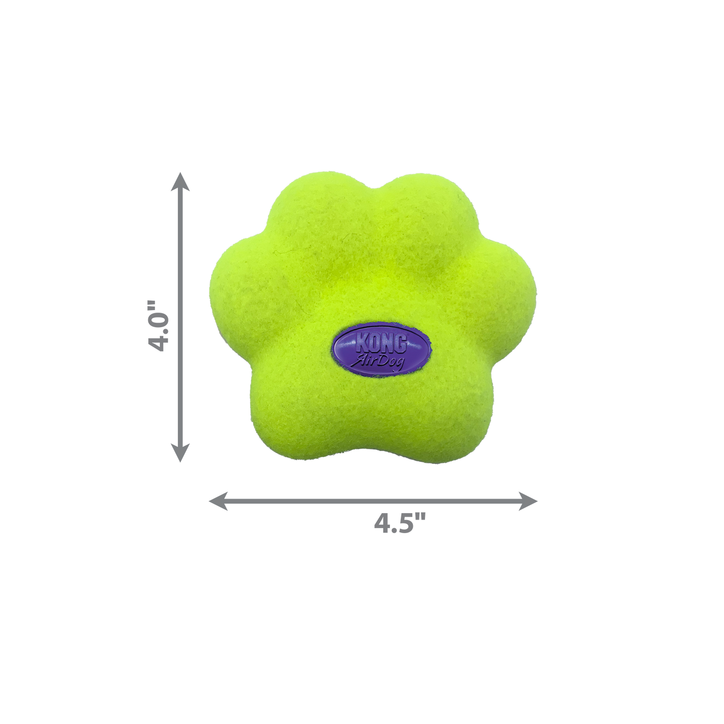 Kong Dog Toy AirDog Squeaker Paw Medium