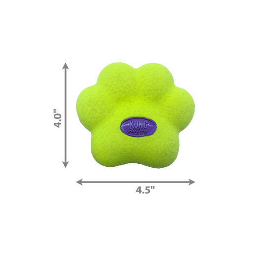 Kong Dog Toy AirDog Squeaker Paw Medium