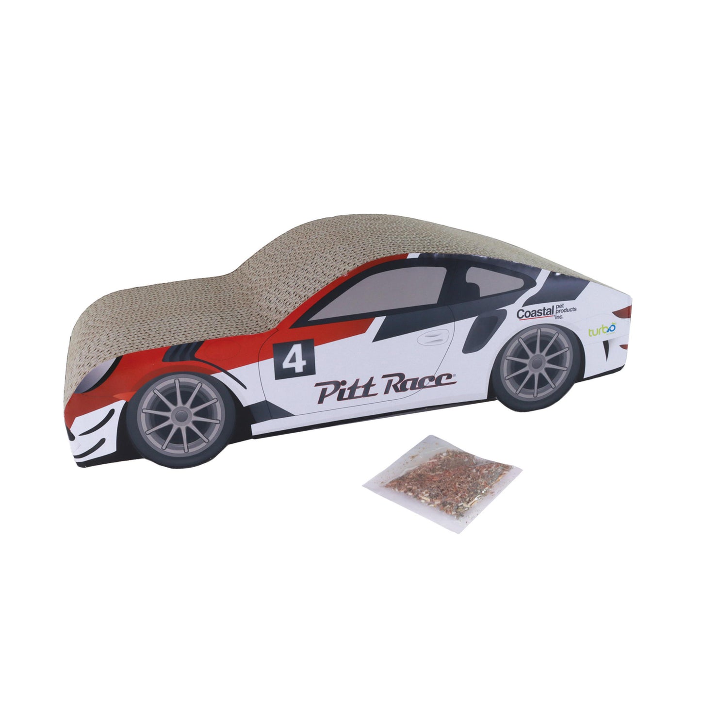 Coastal Turbo Race Car Cat Scratcher