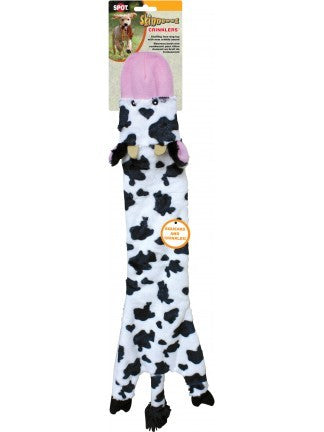 Spot Ethical Pet Dog Toy Skinneeez Crinkler Cow 23In