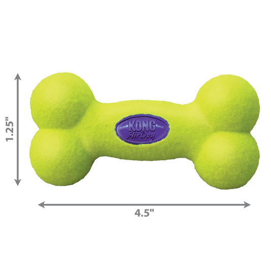 Kong Dog Toy AirDog Squeaker Bone Small