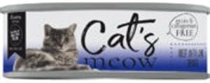 Daves Cats Meow Beef With Lamb Canned Cat Food 5.5oz