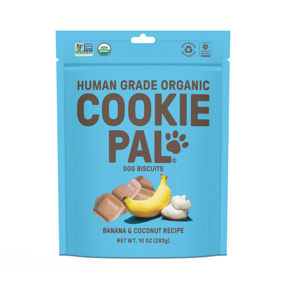 Cookie Pal Banana Coconut Dog Biscuits 10oz