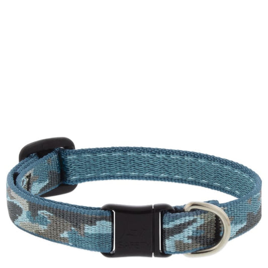 Lupine Pet Cat 1/2 In Wide 8-12 In Breakaway Safety Collar No Bell Original Designs Sand Shark