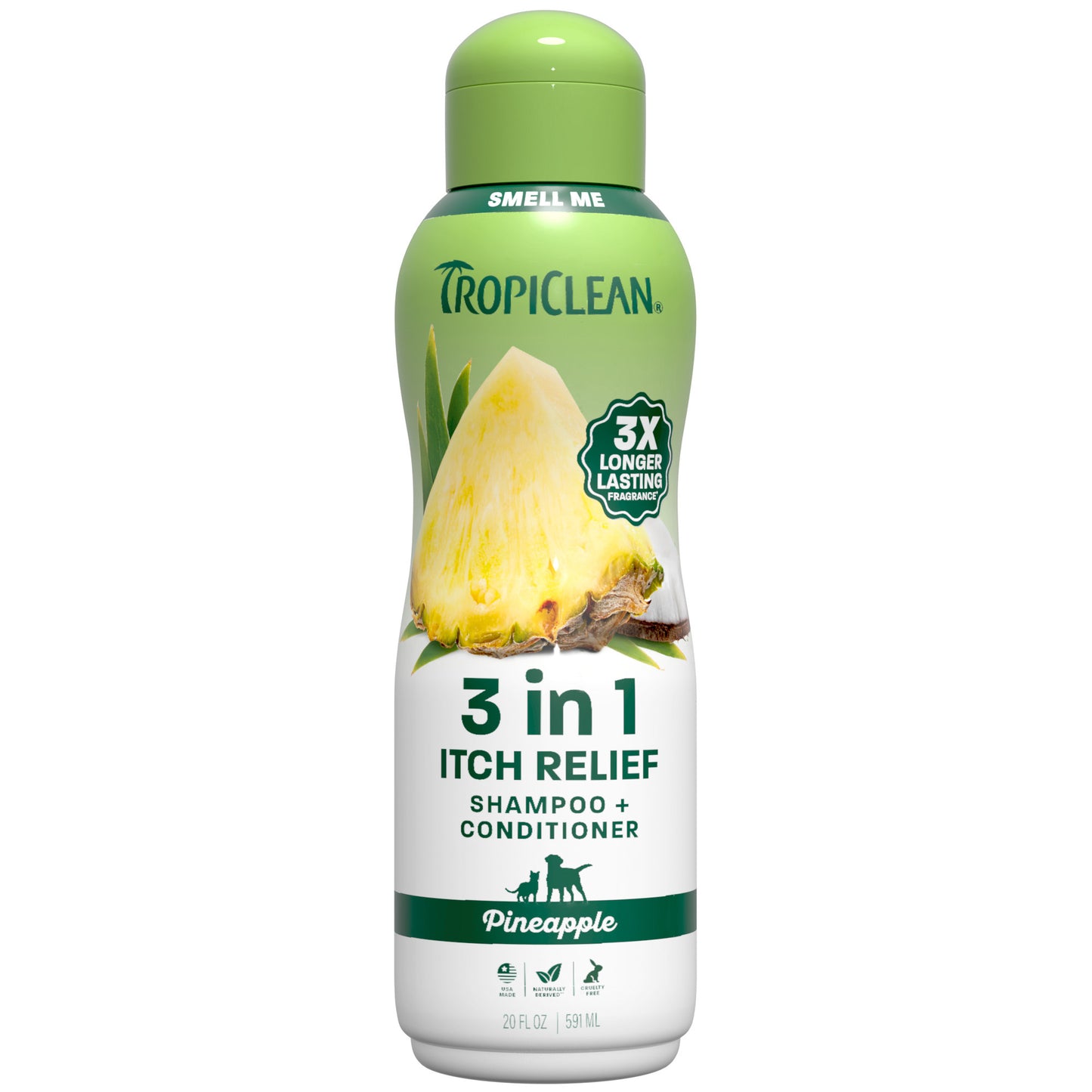 TropiClean Itch Relief Dog Shampoo + Conditioner, 20oz