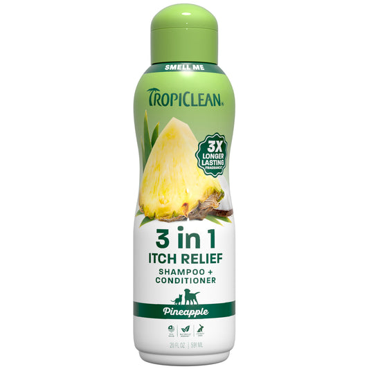 TropiClean Itch Relief Dog Shampoo + Conditioner, 20oz