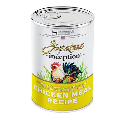 Zignature InceptionDog Food Chicken Recipe 13oz Can