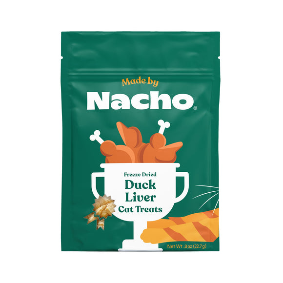 Nacho Freeze-Dried Duck Liver Cat Treat 1oz
