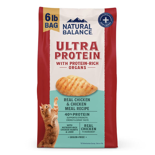 Natural Balance Ultra Protein Cat Chicken & Chicken Meal 6LB