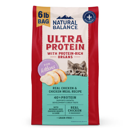 Natural Balance Ultra Protein Kitten Chicken & Chicken Meal 6LB