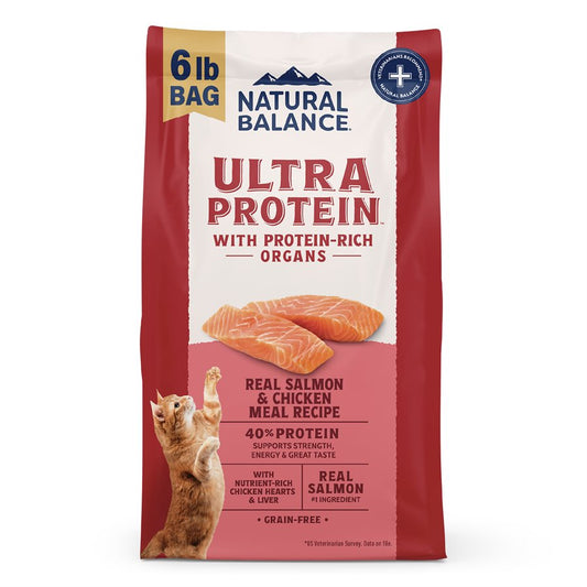 Natural Balance Ultra Protein Cat Salmon & Chicken Meal 6LB