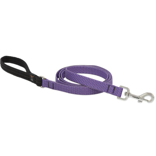 Lupine Pet Dog 6 Ft Long 3/4 In Leash Eco Lilac