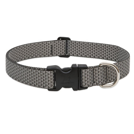 Lupine Pet Dog 1 In Wide 16-28 In Adjustable Collar Eco Granite