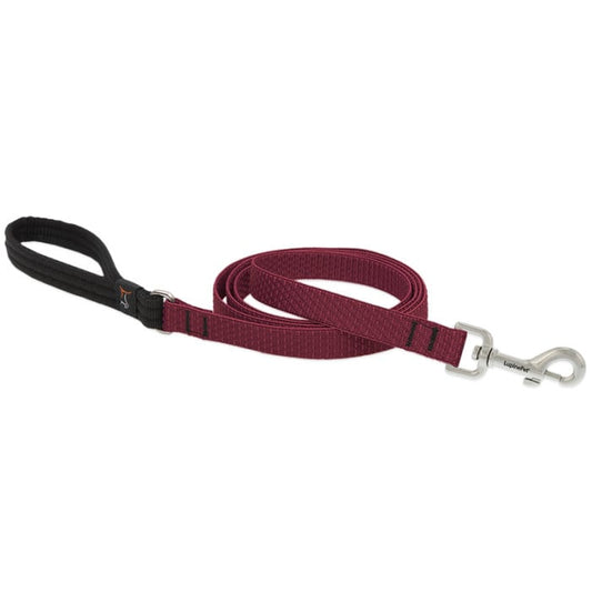 Lupine Pet Dog 6 Ft Long 3/4 In Leash Eco Berry