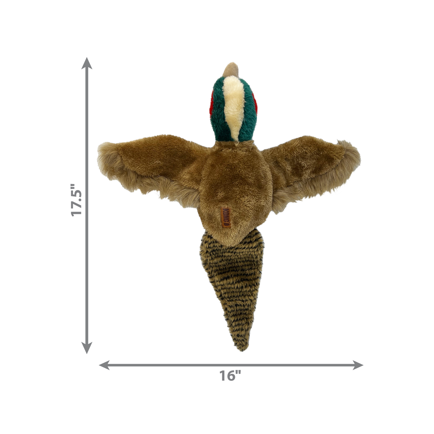 Kong Dog Toy Wild Low Stuff Pheasant Medium