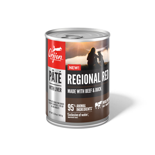 ORIJEN Pate Wet Dog Regional Red Pate with Liver 12.8oz