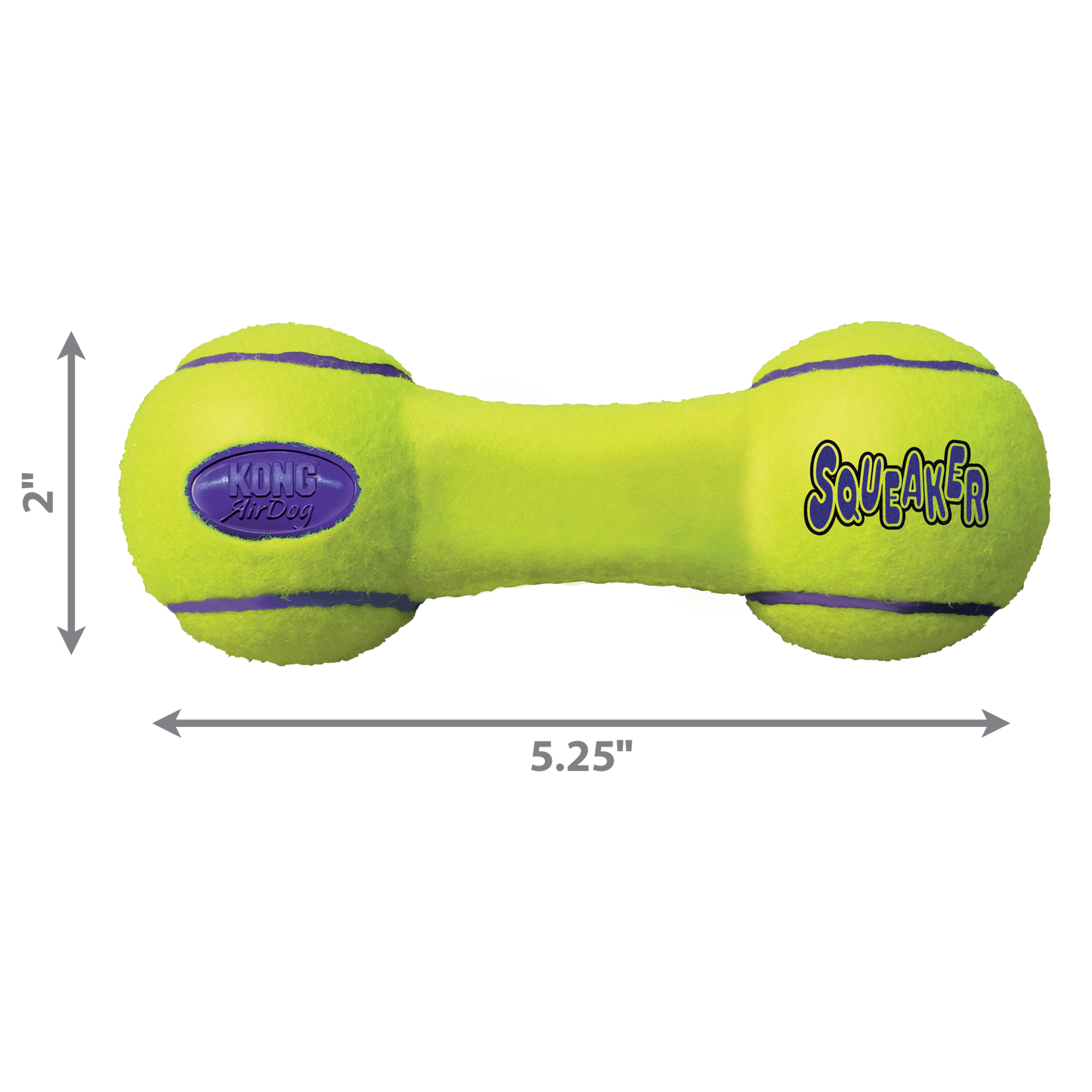 Kong Dog Toy AirDog Squeaker Dumbbell Small