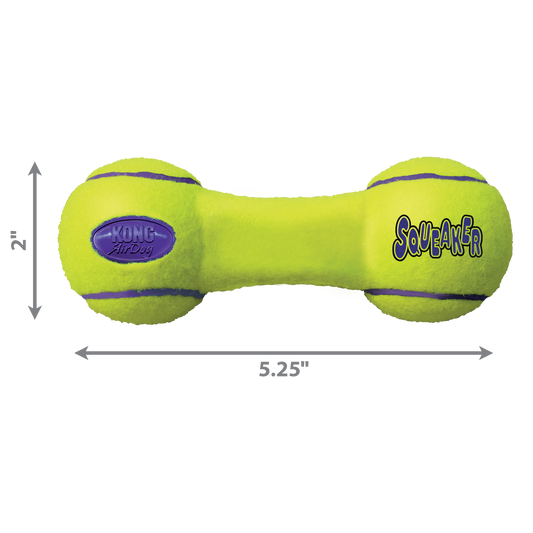 Kong Dog Toy AirDog Squeaker Dumbbell Small