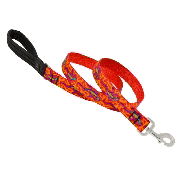 Lupine Pet Dog 4 Ft Long 1 In Leash Original Designs Go Go Gecko