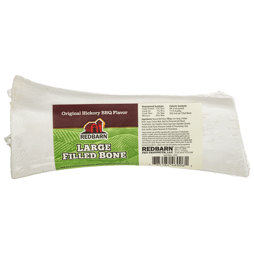 Redbarn Filled Bone Large Hickory BBQ Flavor