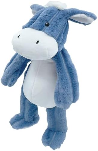 Petlou 16in Farm Friends Donkey Plush Dog Toy