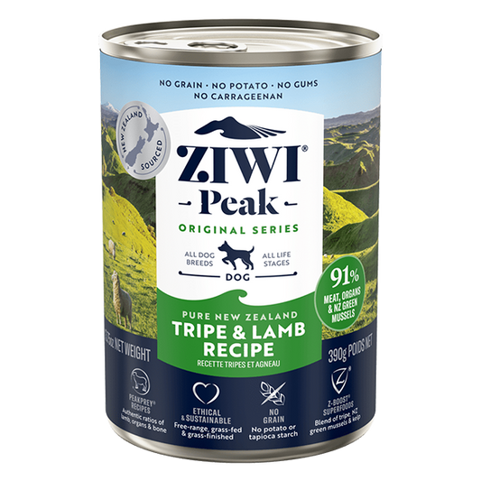 ZIWI Peak Dog Tripe & Lamb Dog Food Can 13.75oz