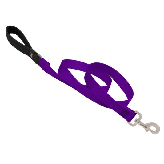 Lupine Pet Dog 6 Ft Long 1 In Leash Basics Purple