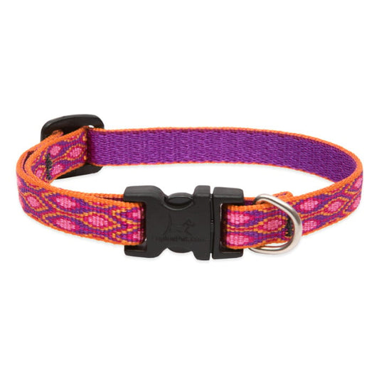 Lupine Pet Dog 1/2 In Wide 8-12 In Adjustable Collar Original Designs Alpen Glow