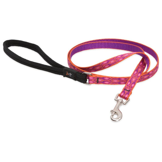 Lupine Pet Dog 6 Ft Long 3/4 In Leash Original Designs Alpen Glow