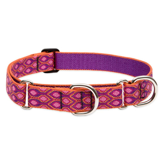 Lupine Pet Dog 1 In Wide 15-22 In Martingale Collar Original Designs Alpen Glow