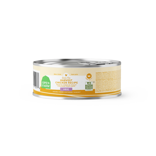 Open Farm Harvest Chicken Pâté For Cats 2.8oz Can