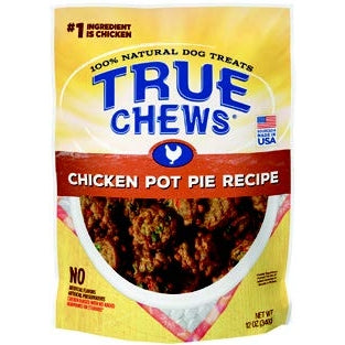 True Chews Chicken Pot Pie Recipe Natural Dog Treats, 12 oz