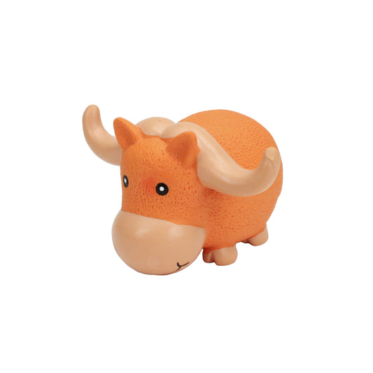 Rascals Grunt Toys, Big Horn Bull, 6.5in