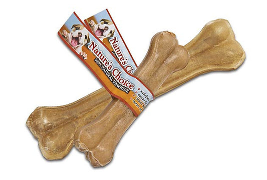 Loving Pets Dog Treat Nature's Choice Pressed Dog Bone 8in