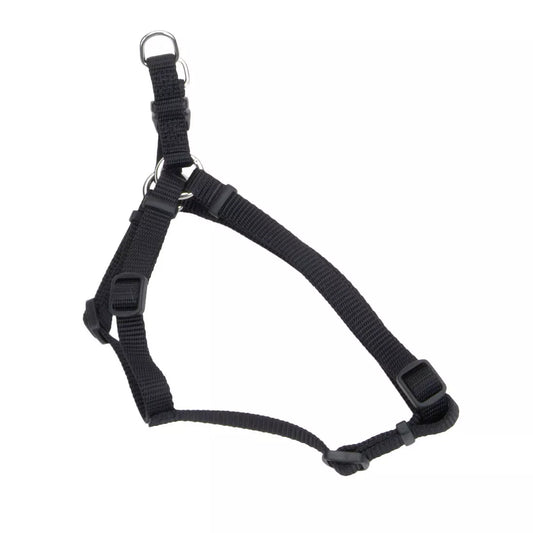Coastal Comfort Wrap Adjustable 5/8in Wide 16-24in Step In Dog Harness Black