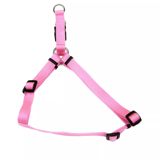 Coastal Comfort Wrap Adjustable 3/4in Wide 20-30in Step In Dog Harness Pink