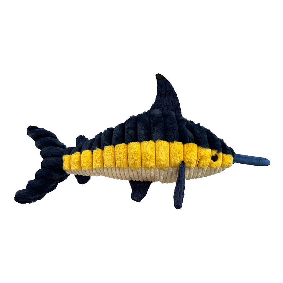 Pet Lou Ocean Friends Plush Dog Toy 26 in Swordfish