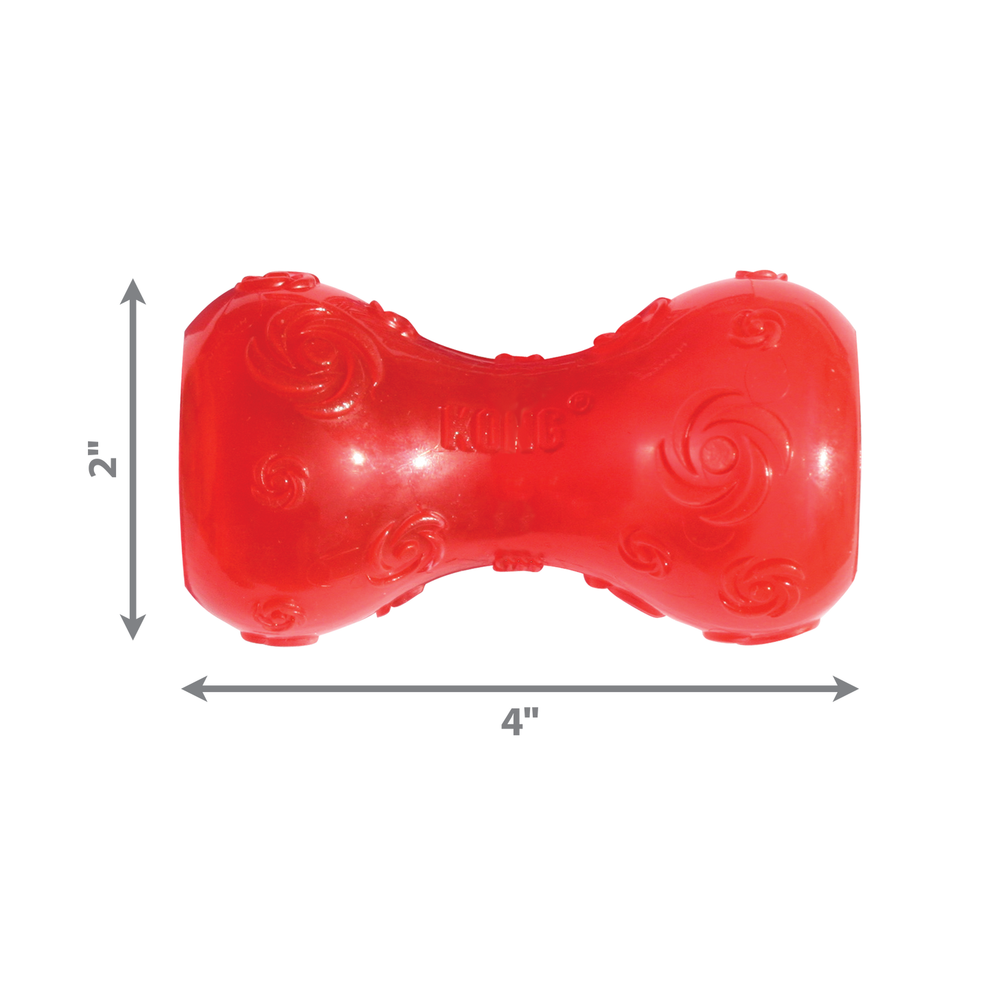 Kong Dog Toy Squeezz Dumbbell Small Assorted