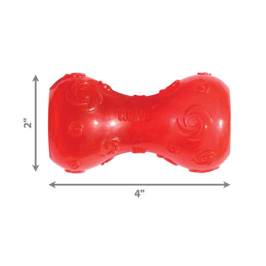 Kong Dog Toy Squeezz Dumbbell Small Assorted