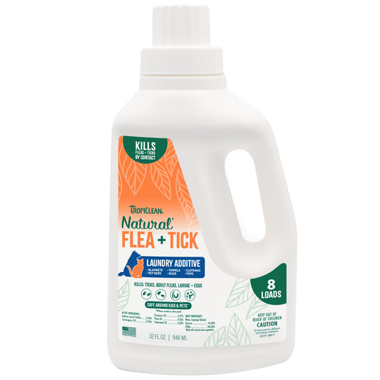 TropiClean Flea + Tick Laundry Additive, 32oz